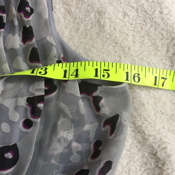 NWT A/X Armani Exchange Animal Print Grey Dress - Picture 13 of 16